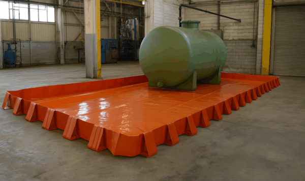Vasca contenimento liquidi in pvc