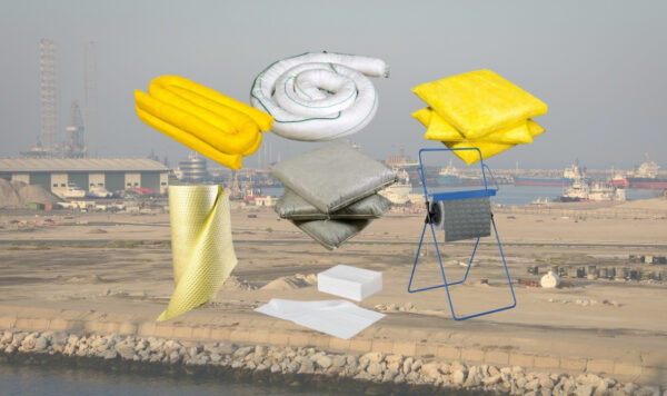 assorbenti industriali in polipropilene az safe per contenimento sversamenti su pavimenti industriali e officine